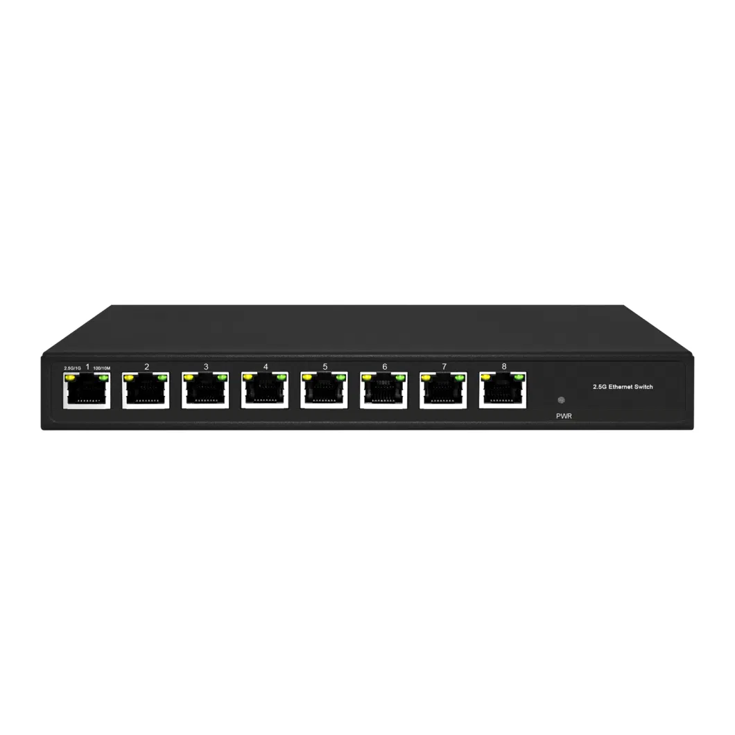 8 Ports 2.5g Web Managed Network Switch