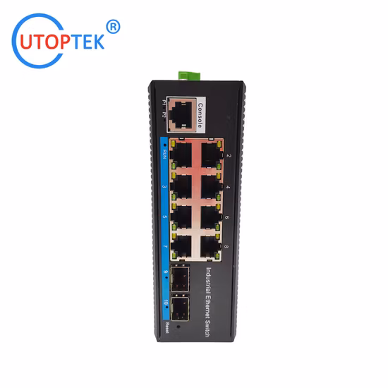 OEM 2 SFP Gigabit Ethernet Switch 8 Port Nicht